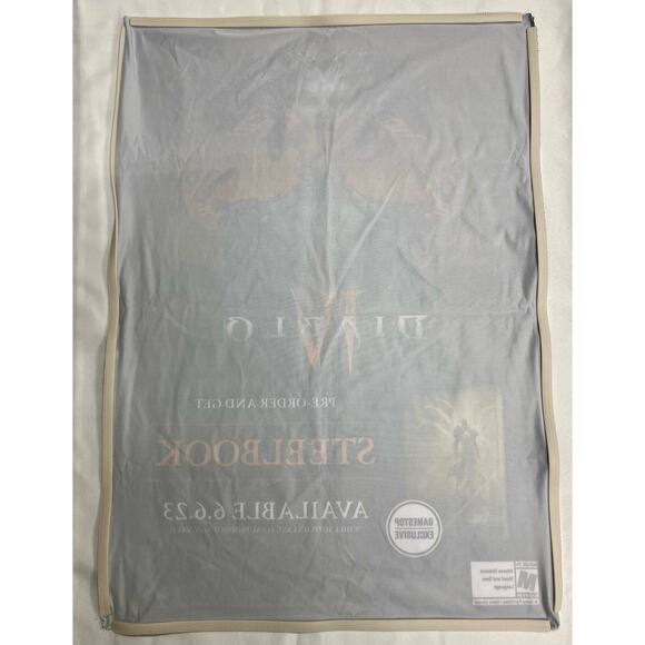Diablo IV: Lord of Hatred 27x33cm Poster – Blizzard Gear  Diablo IV 4 GameStop Promo Display Fabric/Cloth Poster/Banner, 24.5\